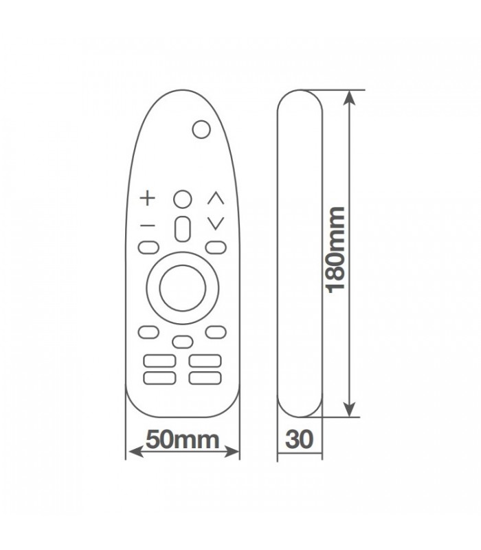 Mando universal para LG Smart TV M1