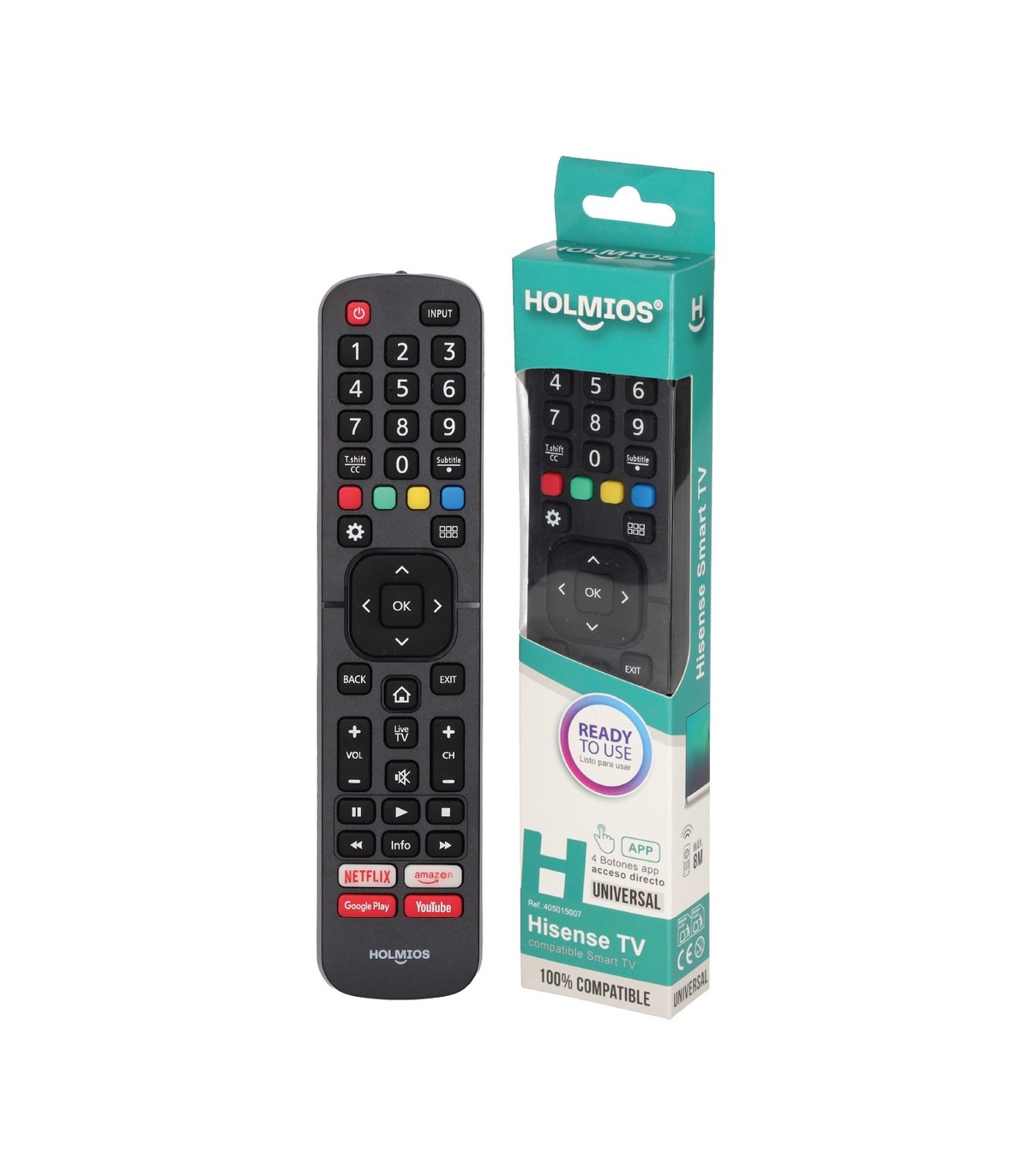Mando universal para Hisense Smart TV