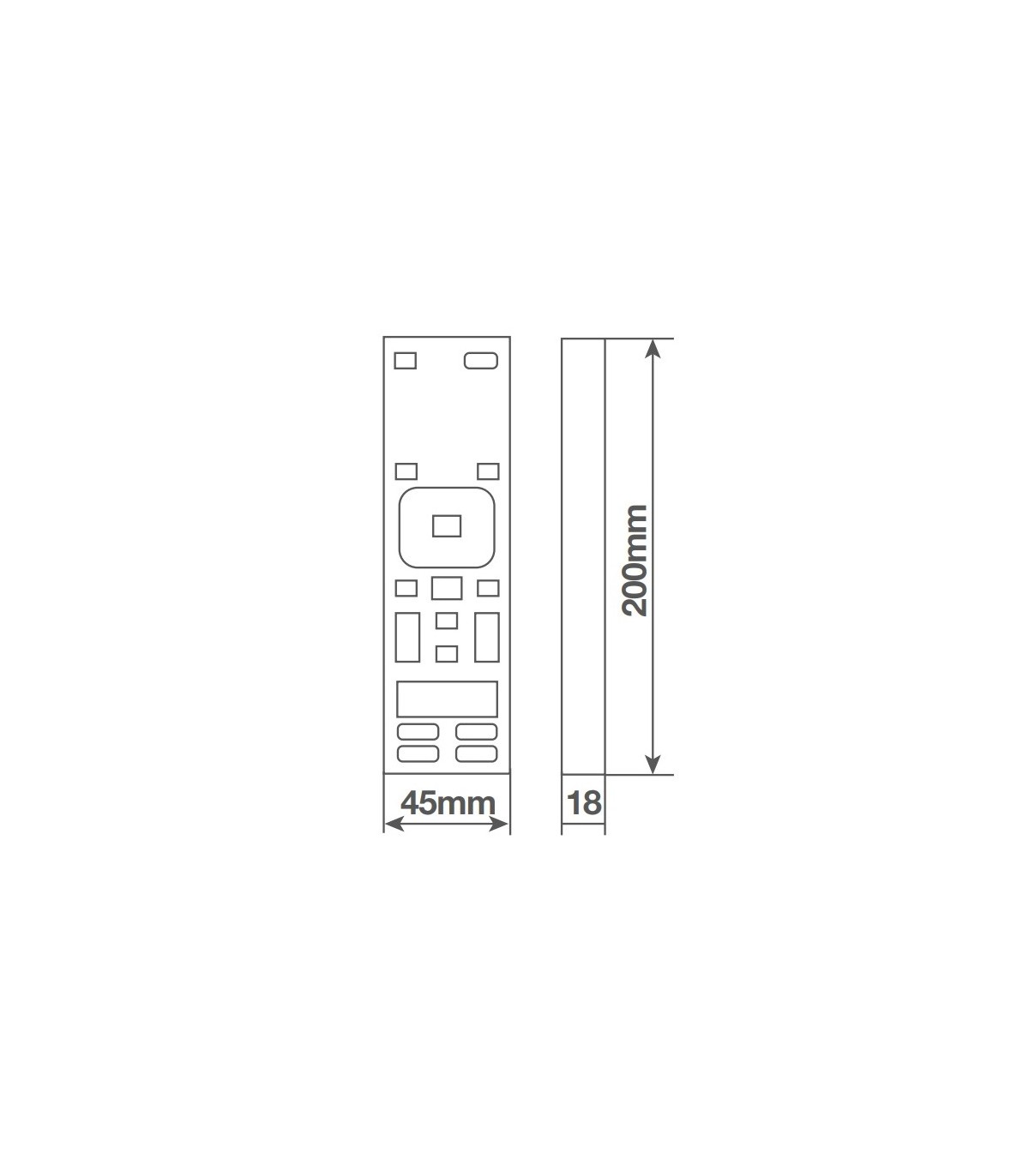Mando universal para Hisense Smart TV