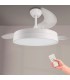 Ventilador WHITE LOKI APP DC 36W 3600Lm 3 Aspas CCT