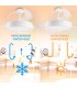 Ventilador WHITE LOKI APP DC 36W 3600Lm 3 Aspas CCT