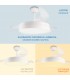 Ventilador WHITE LOKI APP DC 36W 3600Lm 3 Aspas CCT