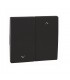 Teclas para Pulsador de persiana Negro Mate APOLO 5000