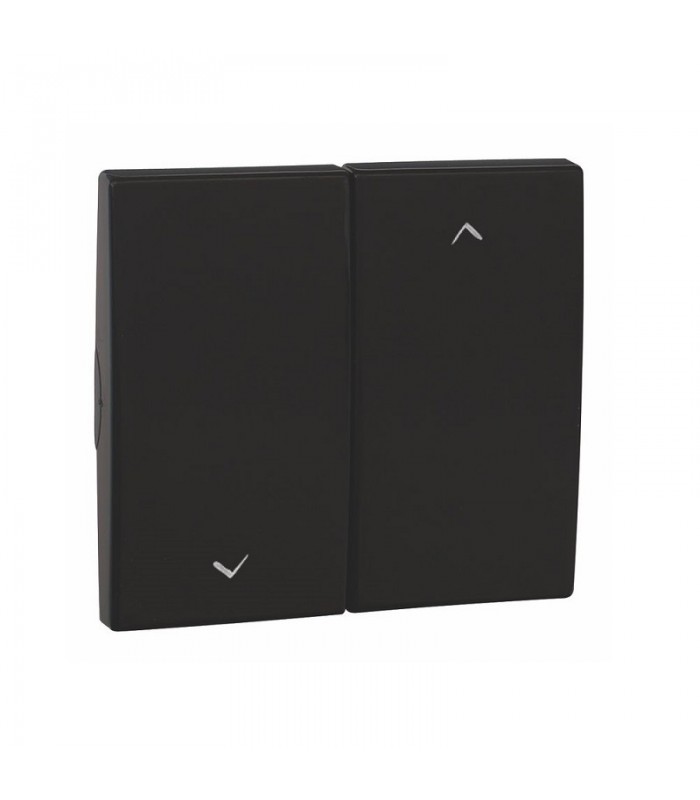 Teclas para Pulsador de persiana Negro Mate APOLO 5000