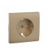 Tapa Base Schuko con Protección Champán APOLO 5000