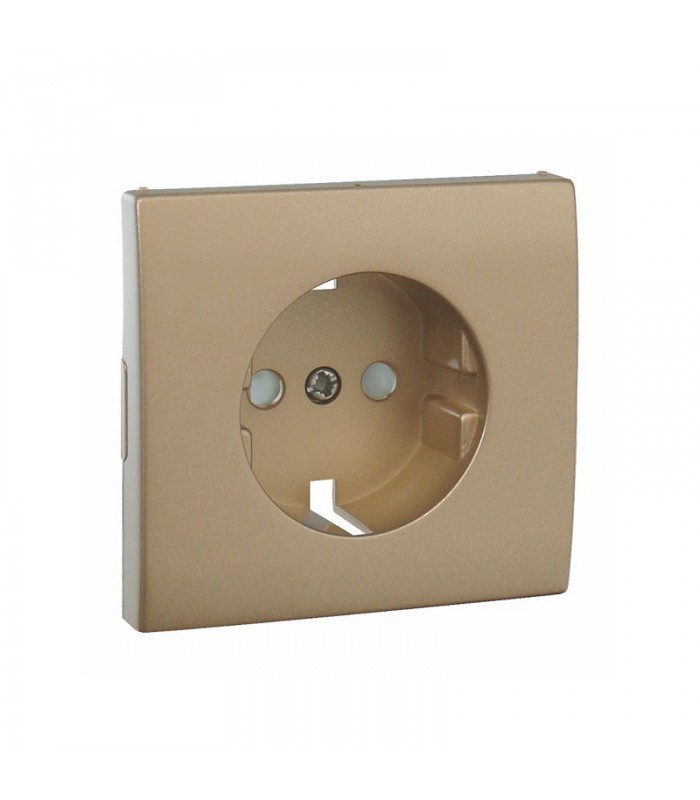 Tapa Base Schuko con Protección Champán APOLO 5000