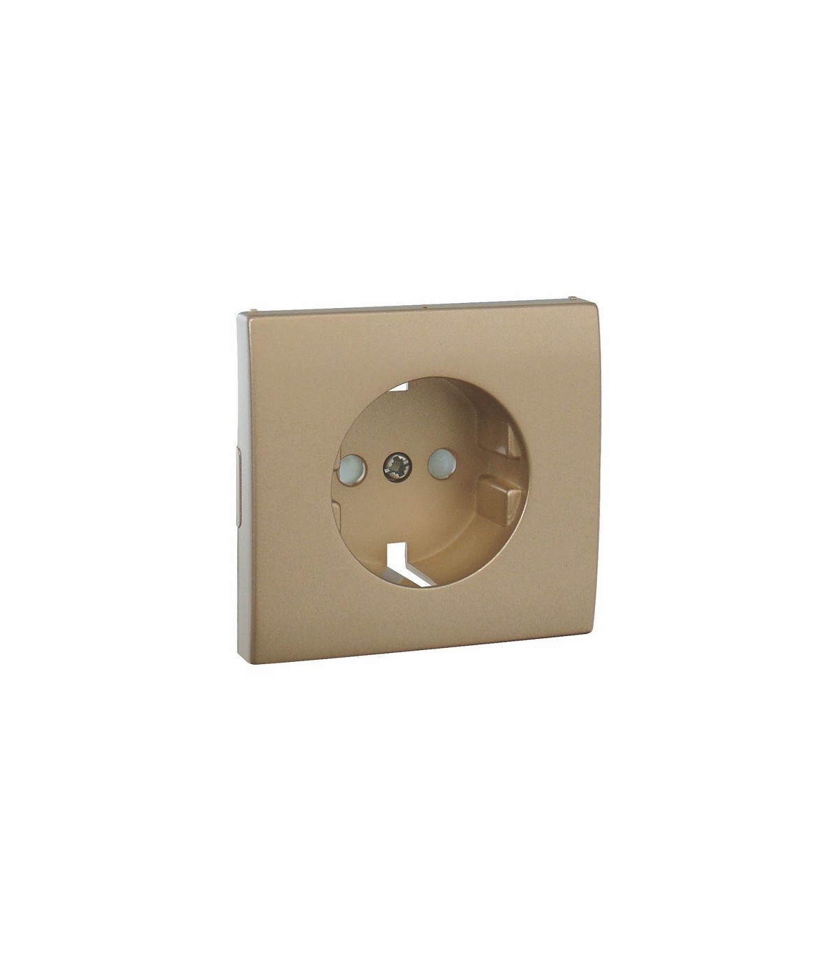 Tapa Base Schuko con Protección Champán APOLO 5000