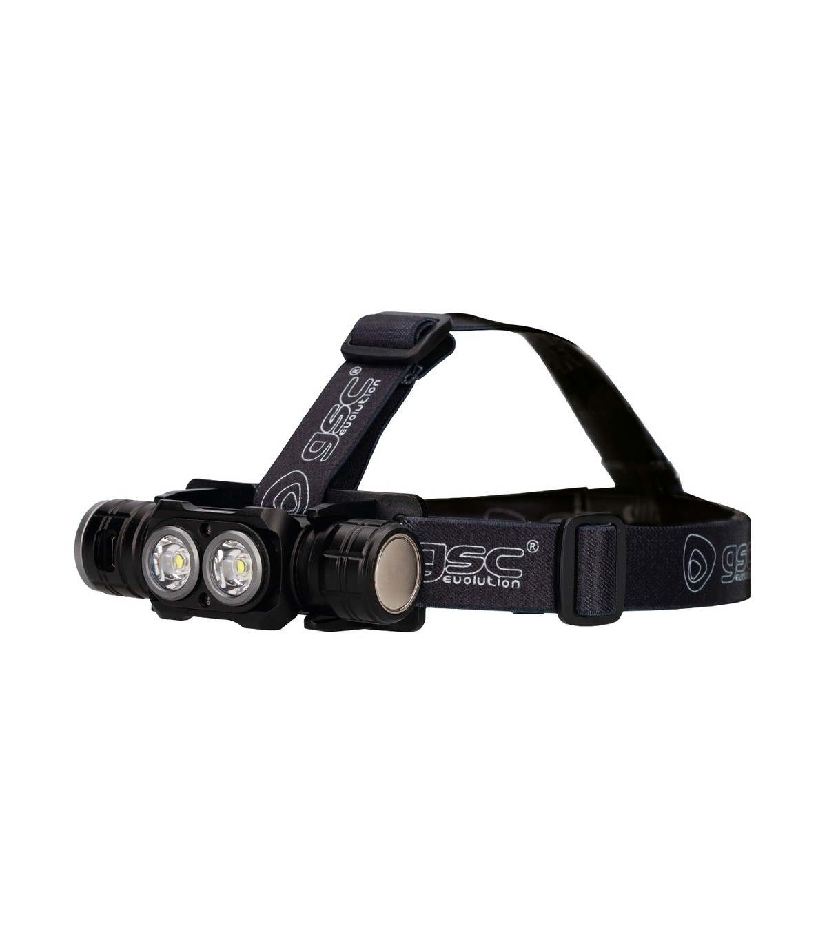 Linterna LED de cabeza 40W 3000Lm recargable USB C