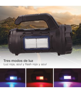 Linterna multiusos 10W 400Lm con caja de herramientas recargable USB