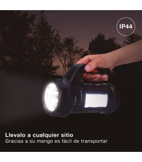 Linterna multiusos 10W 400Lm con caja de herramientas recargable USB