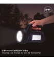 Linterna multiusos 10W 400Lm con caja de herramientas recargable USB