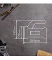 Linterna multiusos 10W 400Lm con caja de herramientas recargable USB