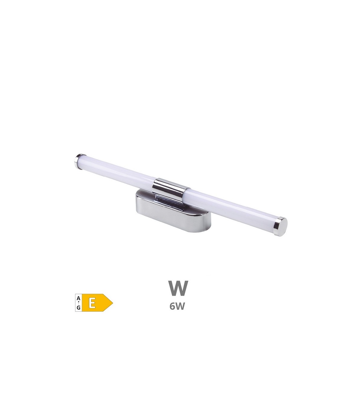 Aplique Led Baño TOLFA 6W 630Lm IP44 40cm