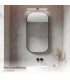 Aplique Led Baño TOLFA 8W 800Lm IP44 60cm