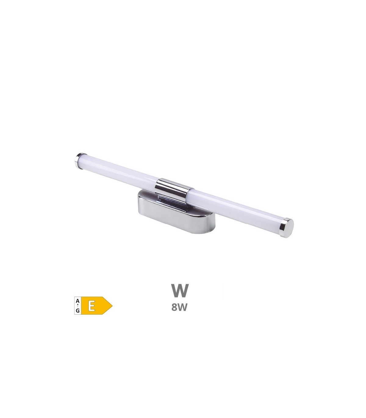 Aplique Led Baño TOLFA 8W 800Lm IP44 60cm
