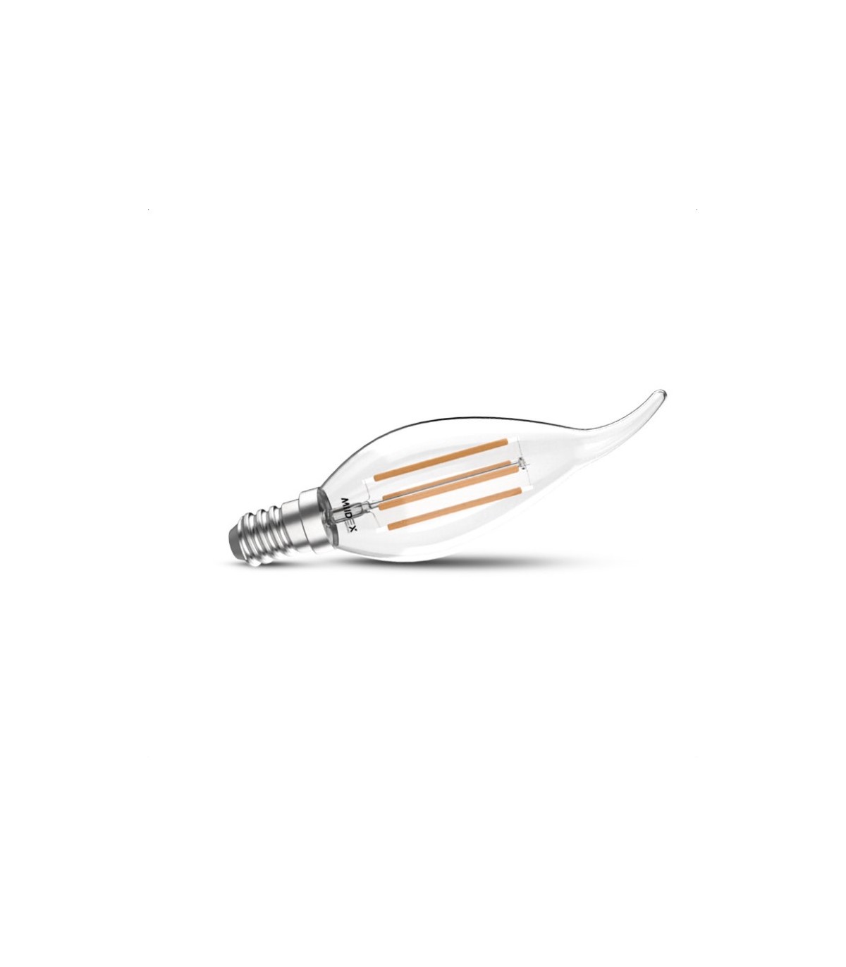 Bombilla Filamento Led Vela Especial 4W 540Lm 300º E14