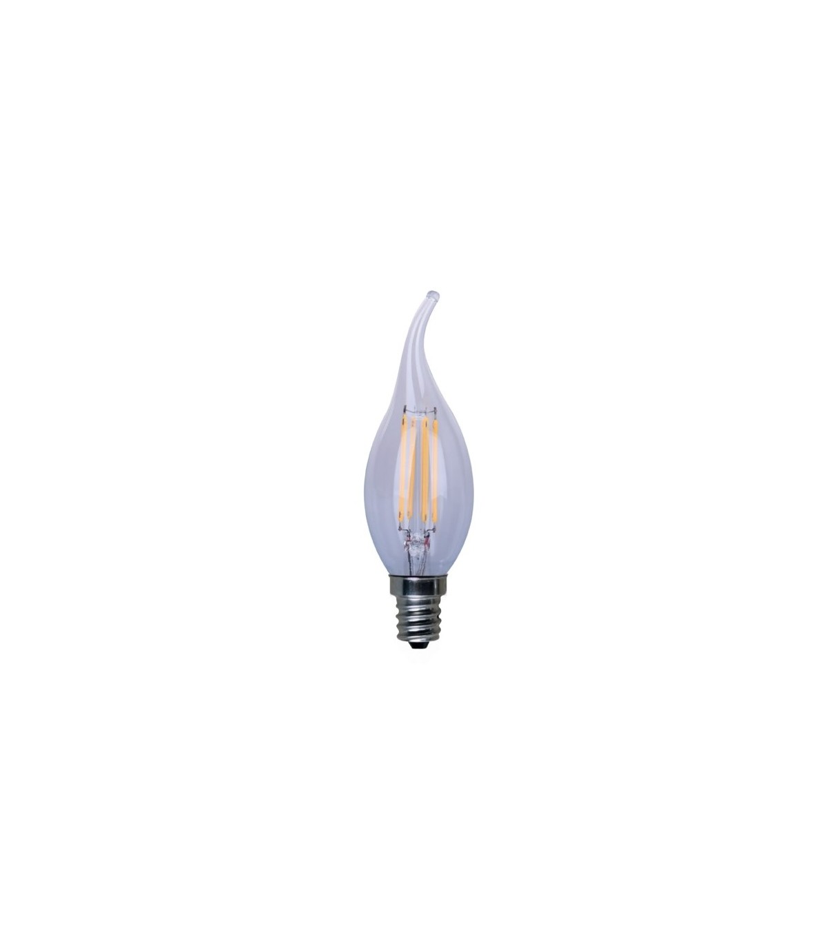 Bombilla Filamento Led Vela Especial 4W 540Lm 300º E14
