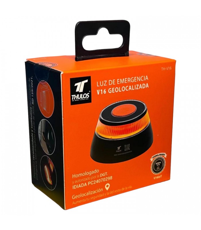 Baliza Señalización de Emergencia con Geolocalización V16 THULOS