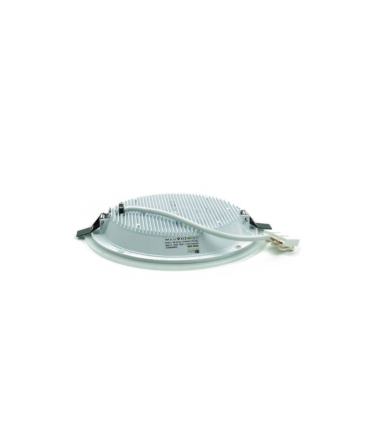 Downlight 26W 2.520Lm 120° IP40 REGULABLE Redondo Blanco