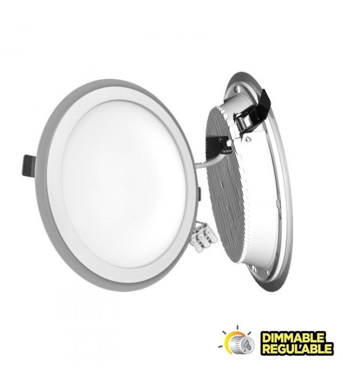 Downlight 26W 2.520Lm 120° IP40 REGULABLE Redondo Blanco