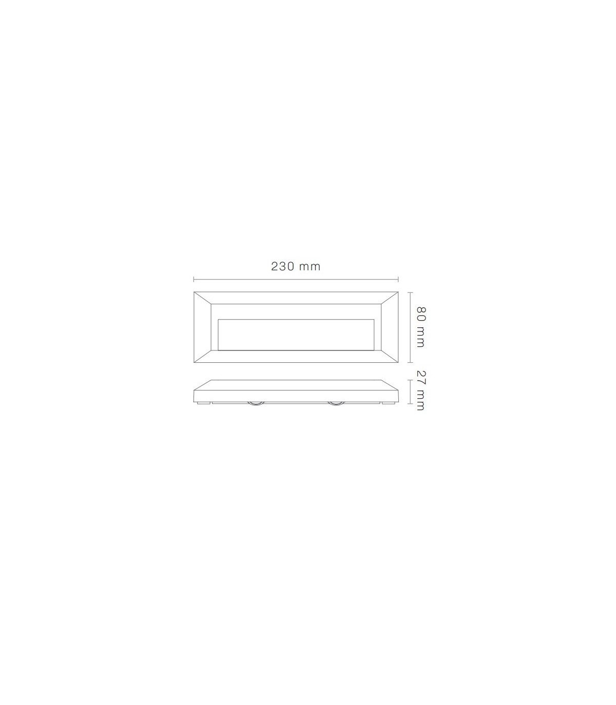 Baliza Led Superficie MOREN Blanco 2W 80LM IP65 CCT