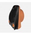 Calefactor de Suelo Vertical LUBIAN 2000W Naranja/Negro
