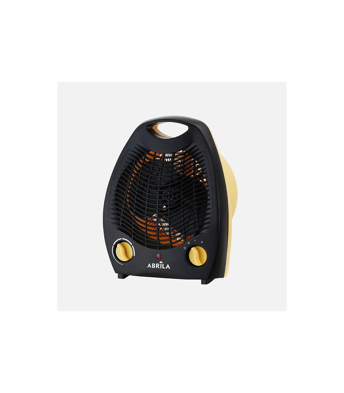Calefactor de Suelo Vertical LUBIAN 2000W Amarillo/Negro