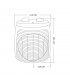 Calefactor de Suelo Vertical CANDIL PLUS 2000W Blanco