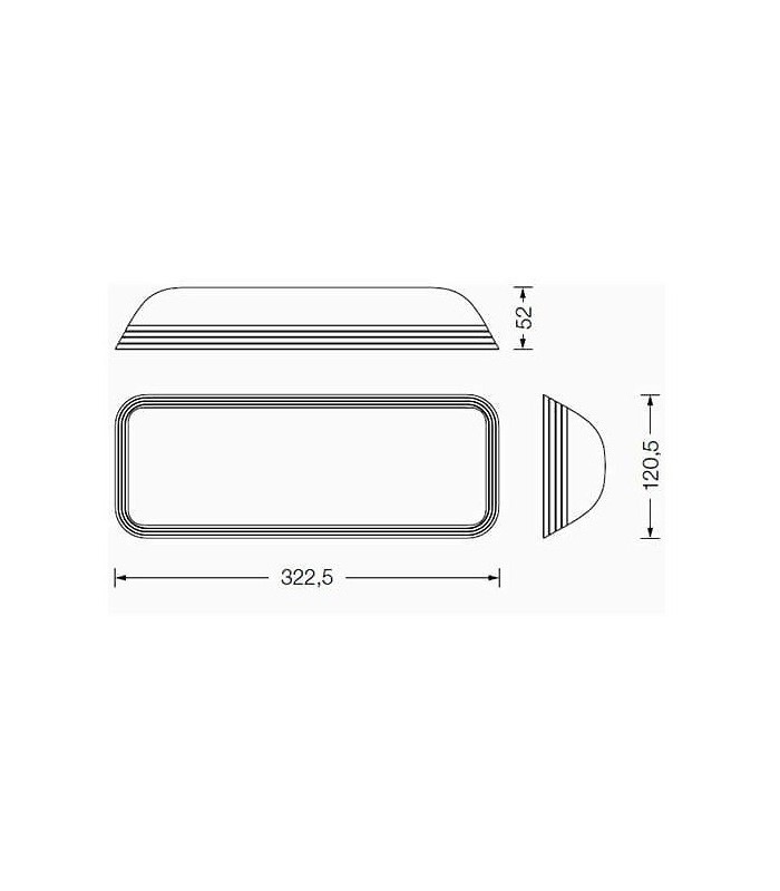 Emergencia LED DUNNA 200Lm 1H IP42 NormaLux