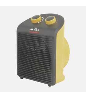 Calefactor de Suelo Vertical CROACIA 2000W Amarillo/Negro
