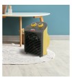 Calefactor de Suelo Vertical CROACIA 2000W Amarillo/Negro