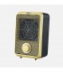 Calefactor de Suelo Vertical CARPE 600W Amarillo/Negro