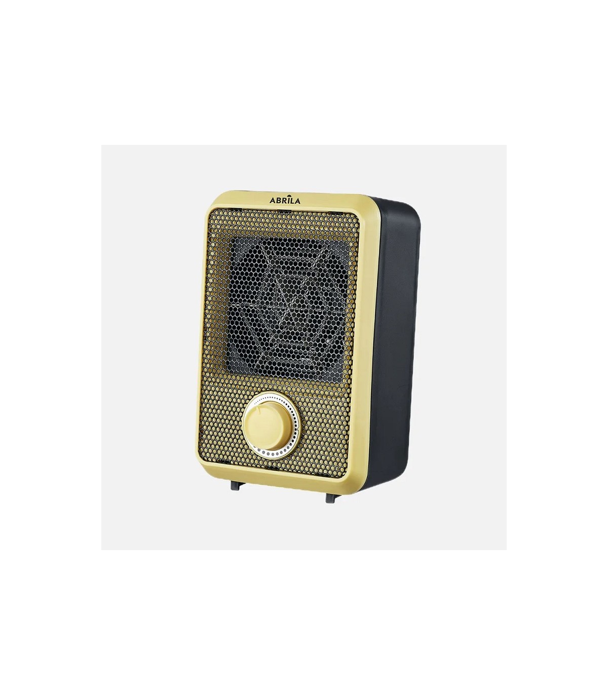 Calefactor de Suelo Vertical CARPE 600W Amarillo/Negro