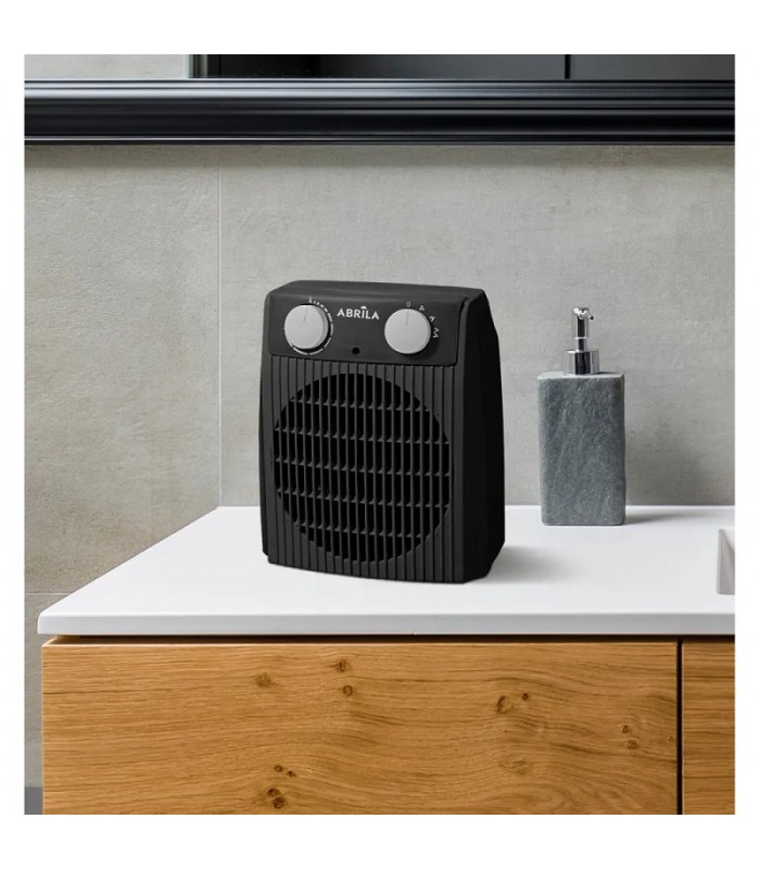 Calefactor de Suelo Vertical NAIROBI 2000W Gris/Negro