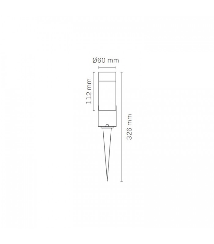 Estaca De Jardín XAUEN Maxled GU10 IP65