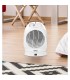 Calefactor de Suelo Vertical Oscilante TEMPLE 2000W Blanco