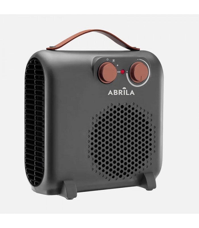 Calefactor de Suelo Vertical TUNDRA 2000W Negro/Marrón