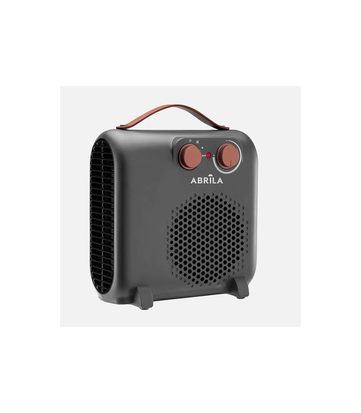 Calefactor de Suelo Vertical TUNDRA 2000W Negro/Marrón