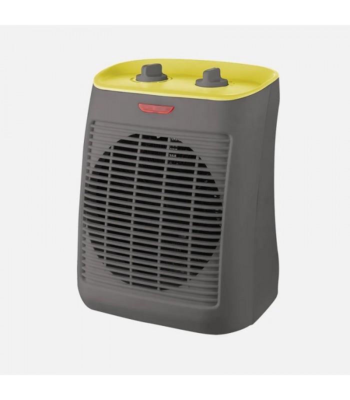 Calefactor de Suelo Vertical TARAY 2000W Gris/Amarillo