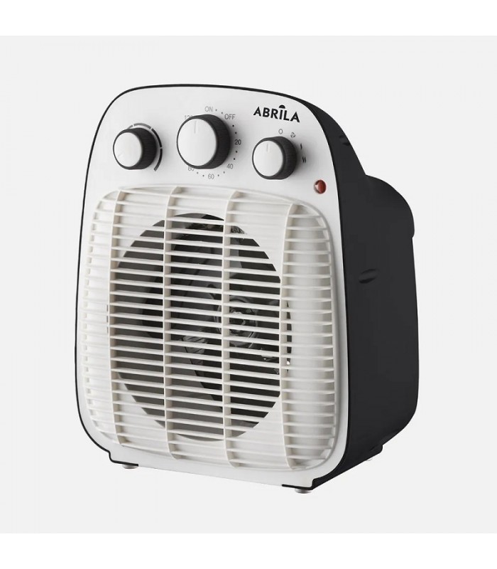 Calefactor de Suelo Vertical LESOTO 2000W Blanco/Negro