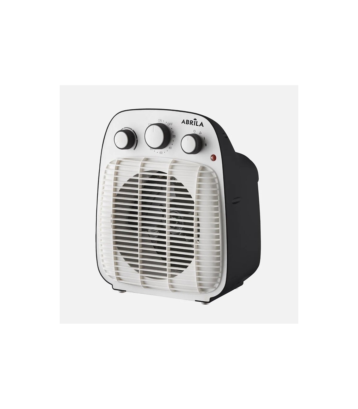 Calefactor de Suelo Vertical LESOTO 2000W Blanco/Negro