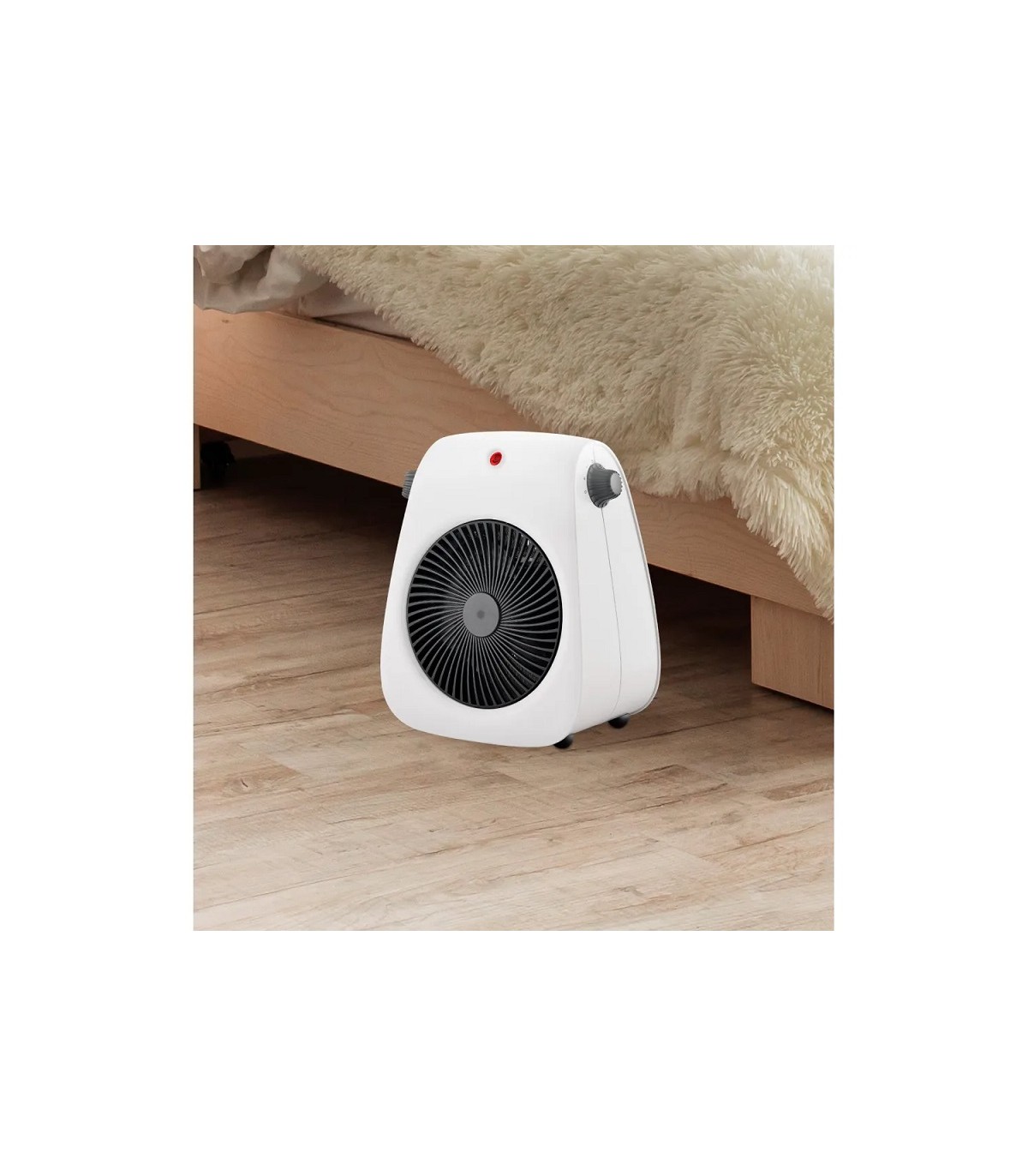 Calefactor de Suelo Vertical ESTILO 2000W Blanco