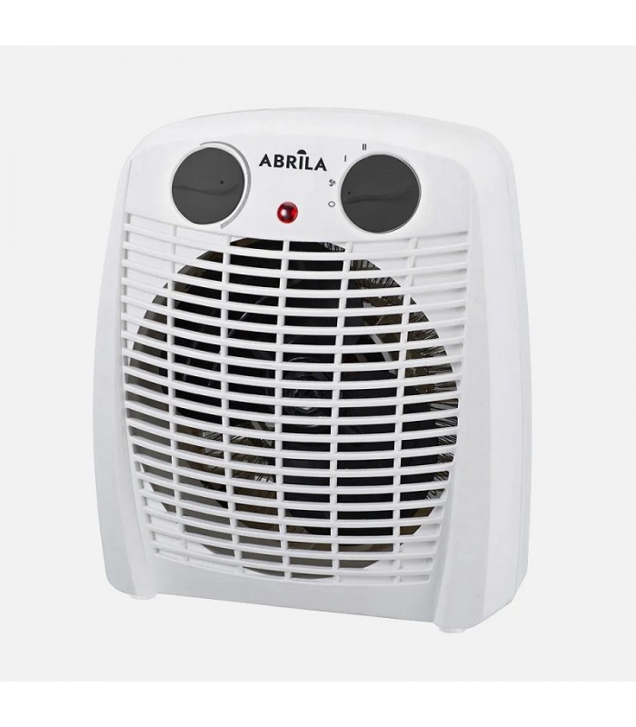 Calefactor de Suelo Vertical GAMBIA 2000W Blanco/Negro