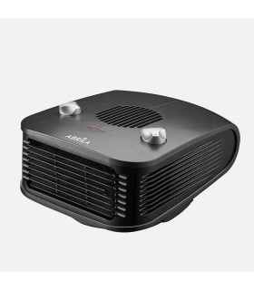 Calefactor de Suelo Horizontal ARDOR 2000W Negro/Plata