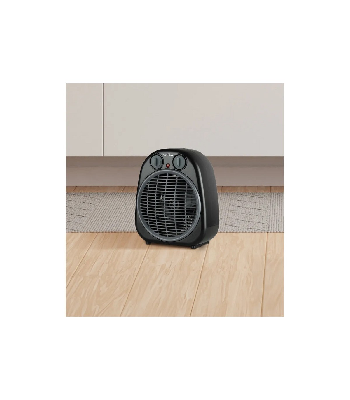Calefactor de Suelo Vertical FOGATA 2000W Negro/Gris