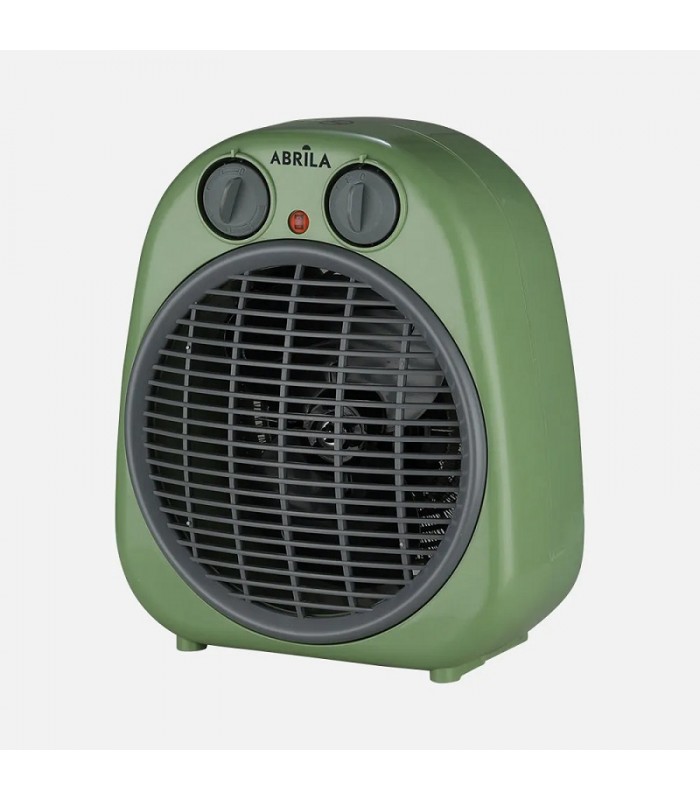 Calefactor de Suelo Vertical FOGATA 2000W Verde/Gris