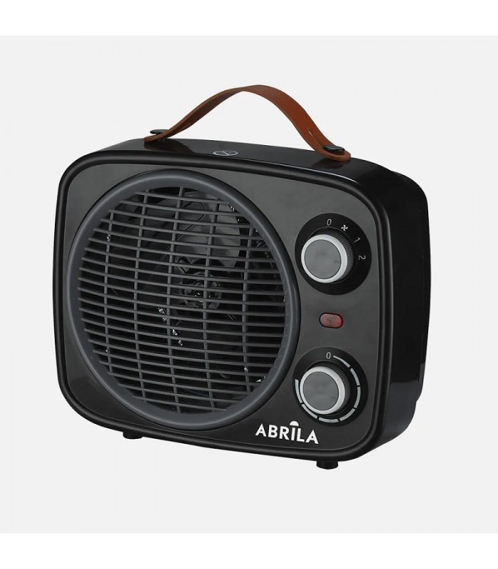 Calefactor de Suelo Vertical HOGERA 2000W Negro/Gris