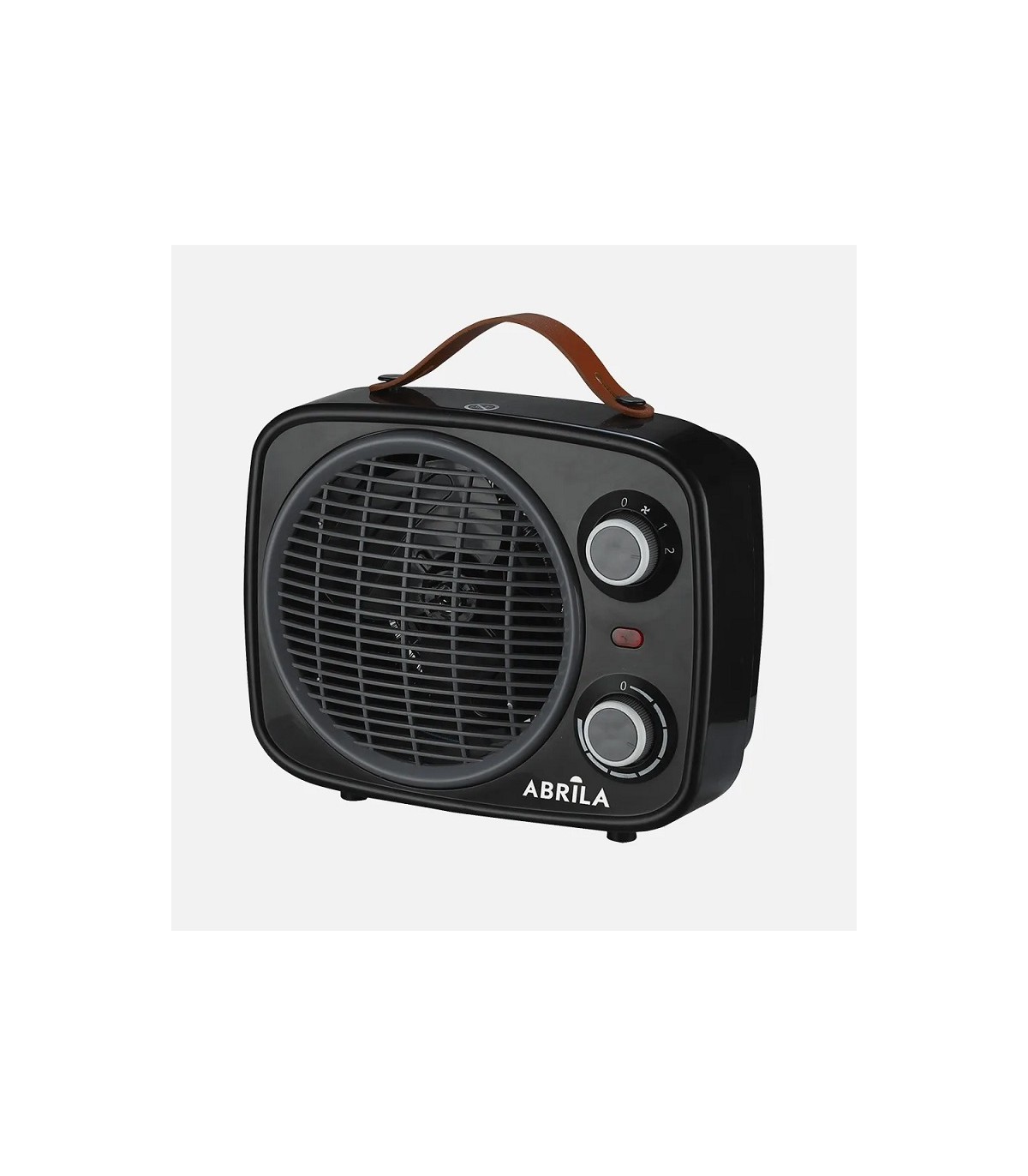 Calefactor de Suelo Vertical HOGERA 2000W Negro/Gris