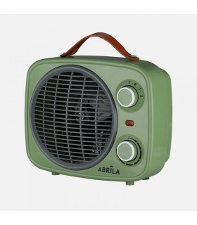 Calefactor de Suelo Vertical HOGERA 2000W Verde/Gris
