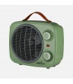 Calefactor de Suelo Vertical HOGERA 2000W Verde/Gris